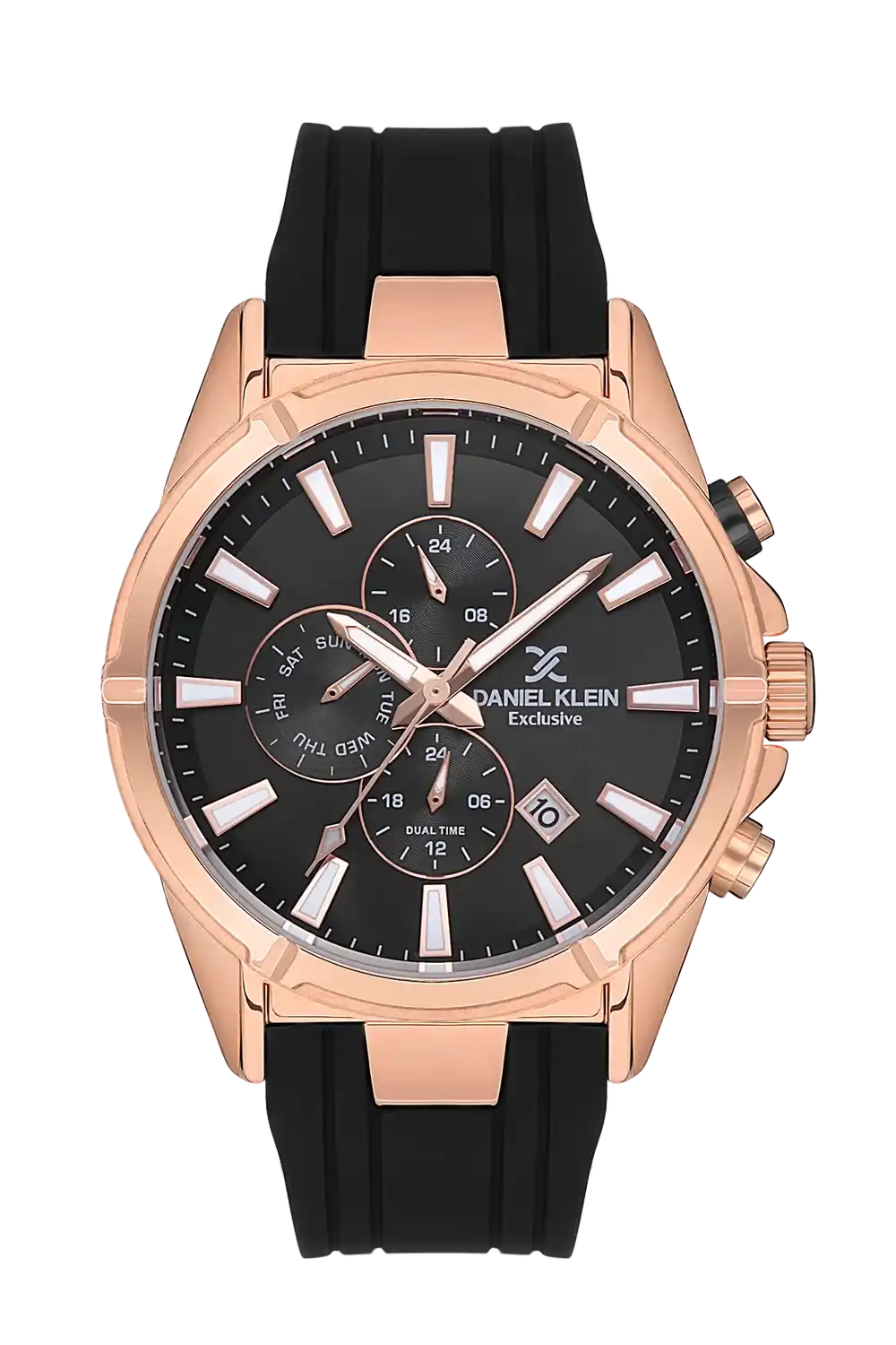 Daniel Klein - DK.1.13558-5 - Women's Watch – Gun Black Dial – 46MM – QuartzBlack