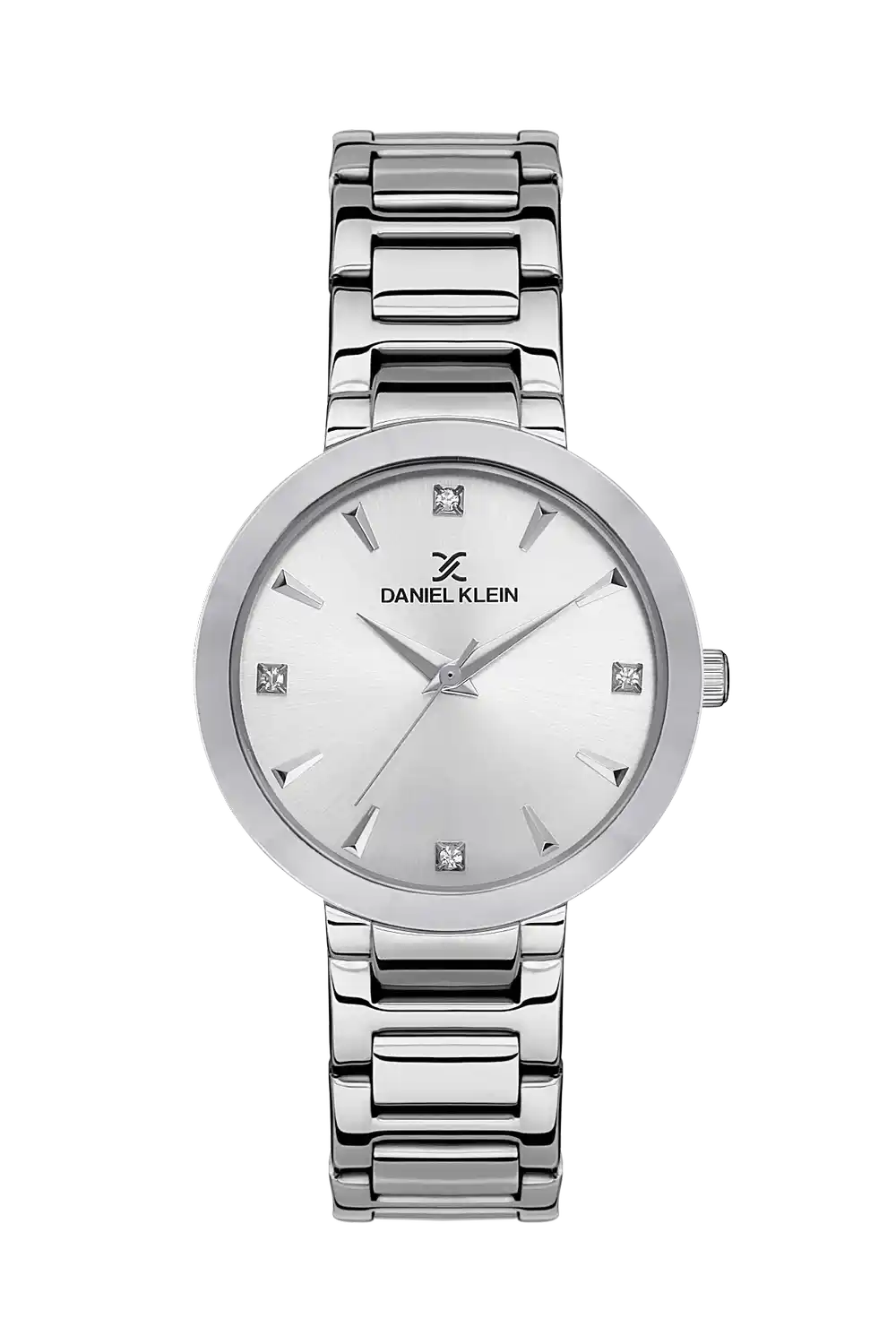 Daniel Klein - DK.1.13578-1 - Women's Watch – Silver Dial – 34MM – QuartzIPS