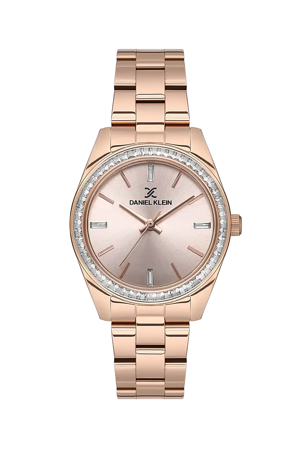 Daniel Klein - DK.1.13602-5 - Women's Watch – R.Gold Dial – 32mm – QuartzIP Pink R.Gold