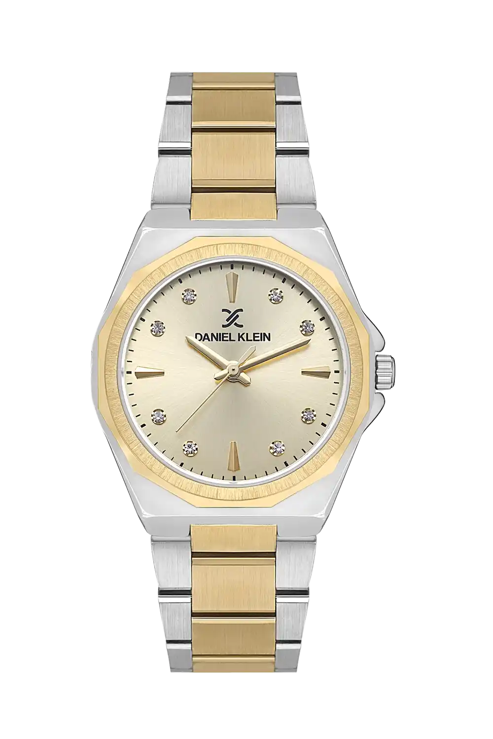 Daniel Klein - DK.1.13611-4 - Women's Watch – Gold Dial – 34mm – QuartzIPS/IPG