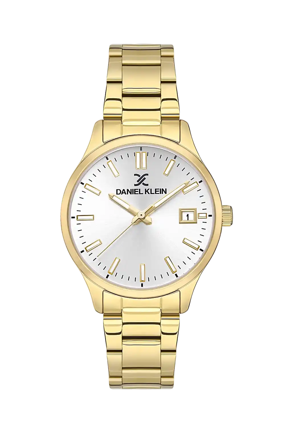 Daniel Klein - DK.1.13612-6 - Women's Watch – Silver Dial – 34mm – QuartzIPS/IPG