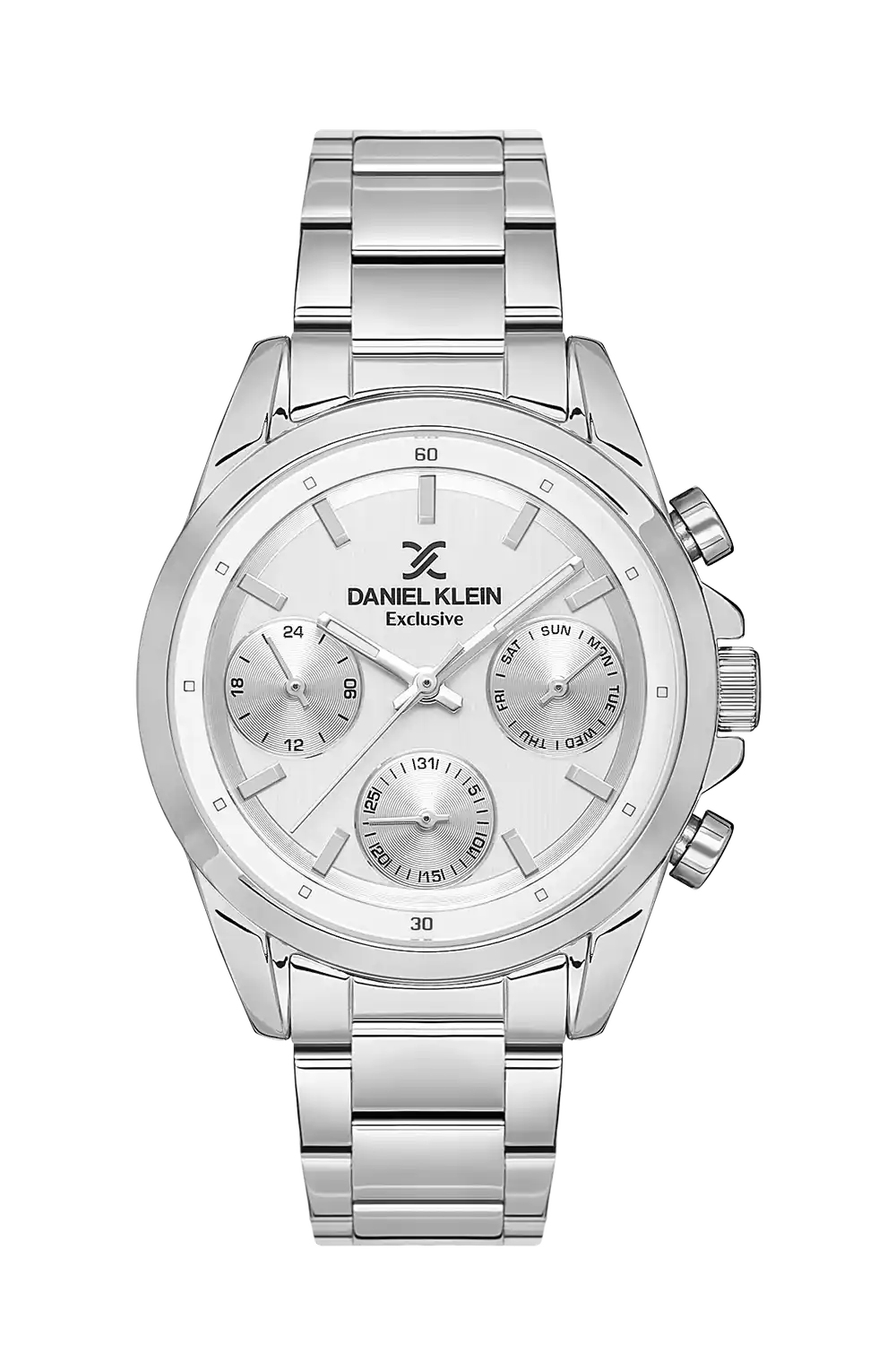 Daniel Klein - DK.1.13613-1 - Women's Watch – Silver Dial – 37mm – QuartzIPS