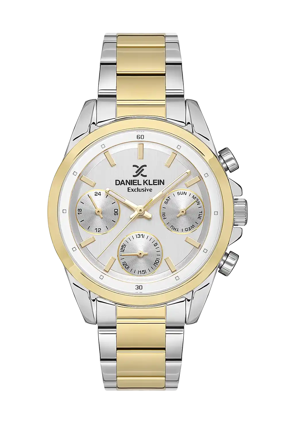 Daniel Klein - DK.1.13613-3 - Women's Watch – Silver Dial – 37mm – QuartzIPS/IPG