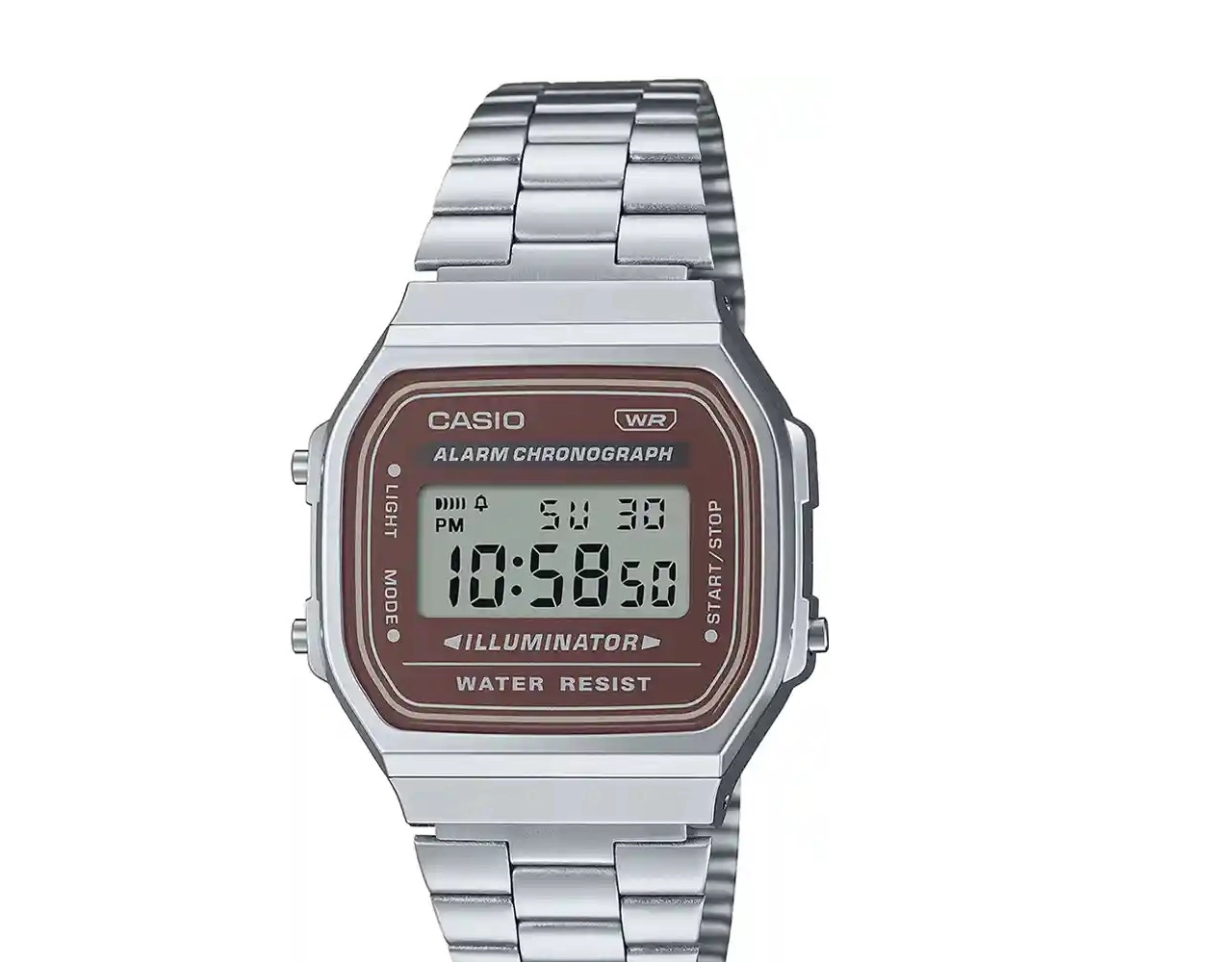 A168WA-5AYDF_Casio – Unisex – SILVER – 36MM – QuartzSILVER