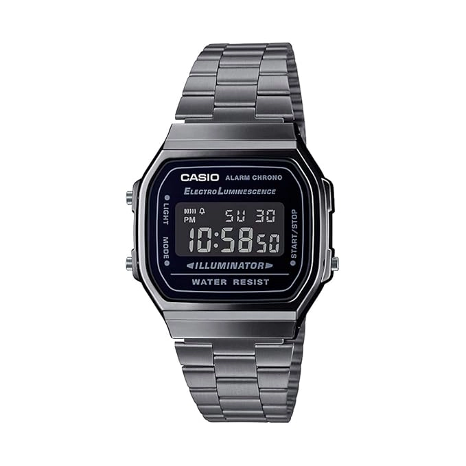 A168WGG-1BDF_Casio – Unisex – SILVER – 36MM – QuartzSILVER