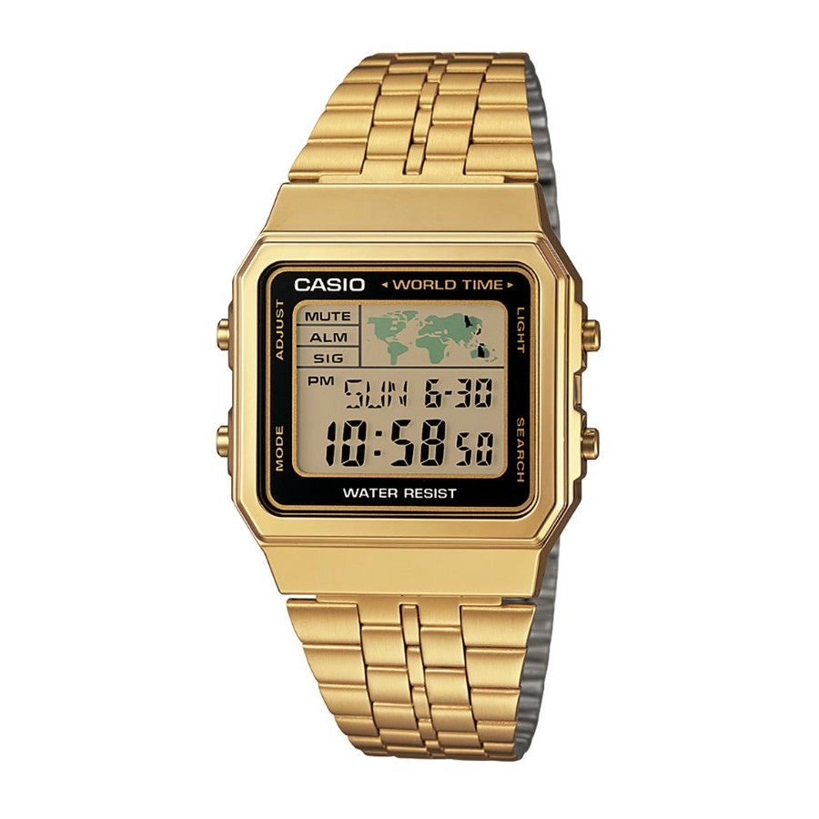 A500WGA-1DF_Casio – Unisex – GOLD – 36MM – QuartzGOLD