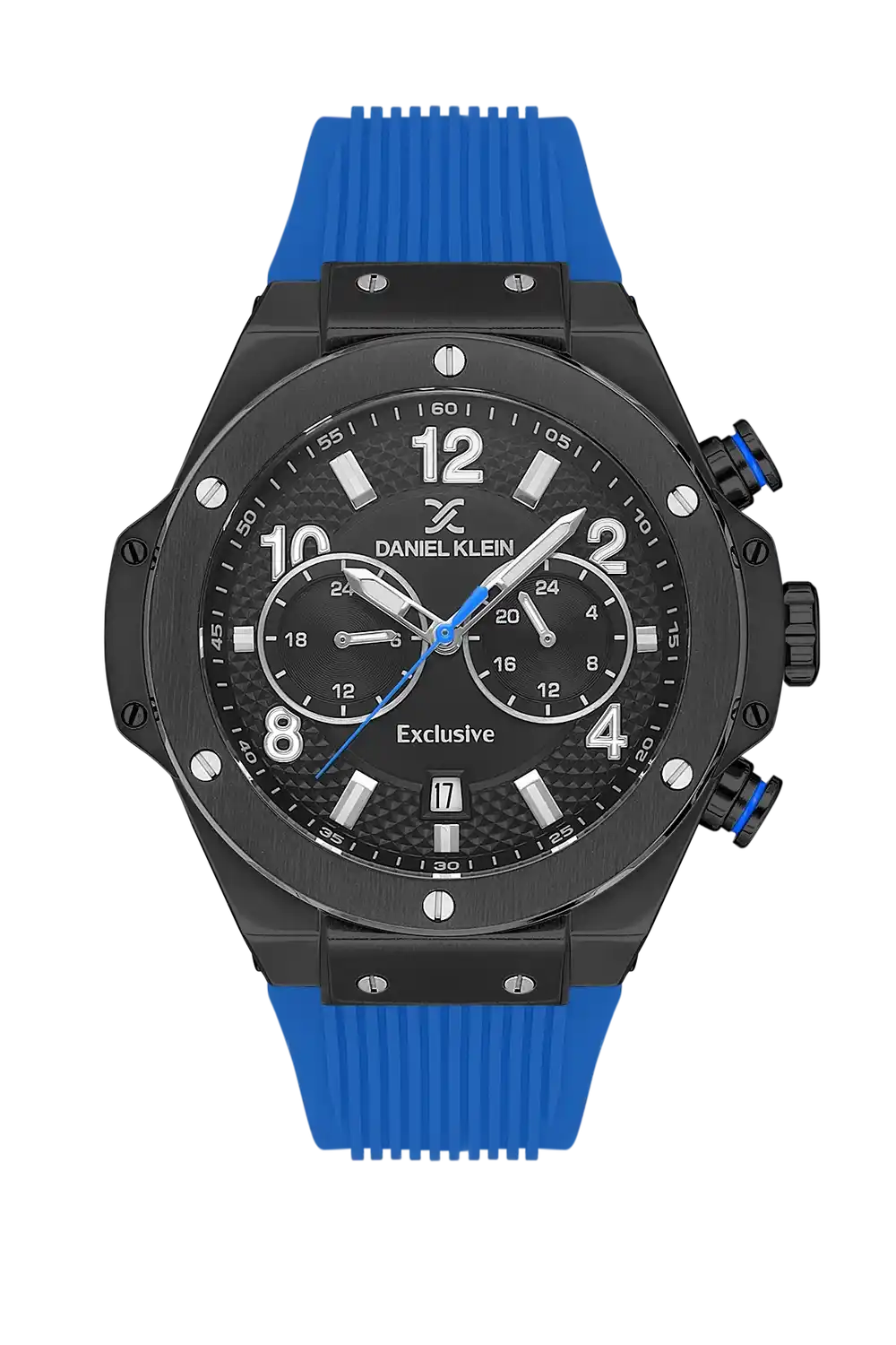 Daniel Klein - DK.1.13615-5 - Men's Watch – Gun Black Dial – 44mm – QuartzBlue