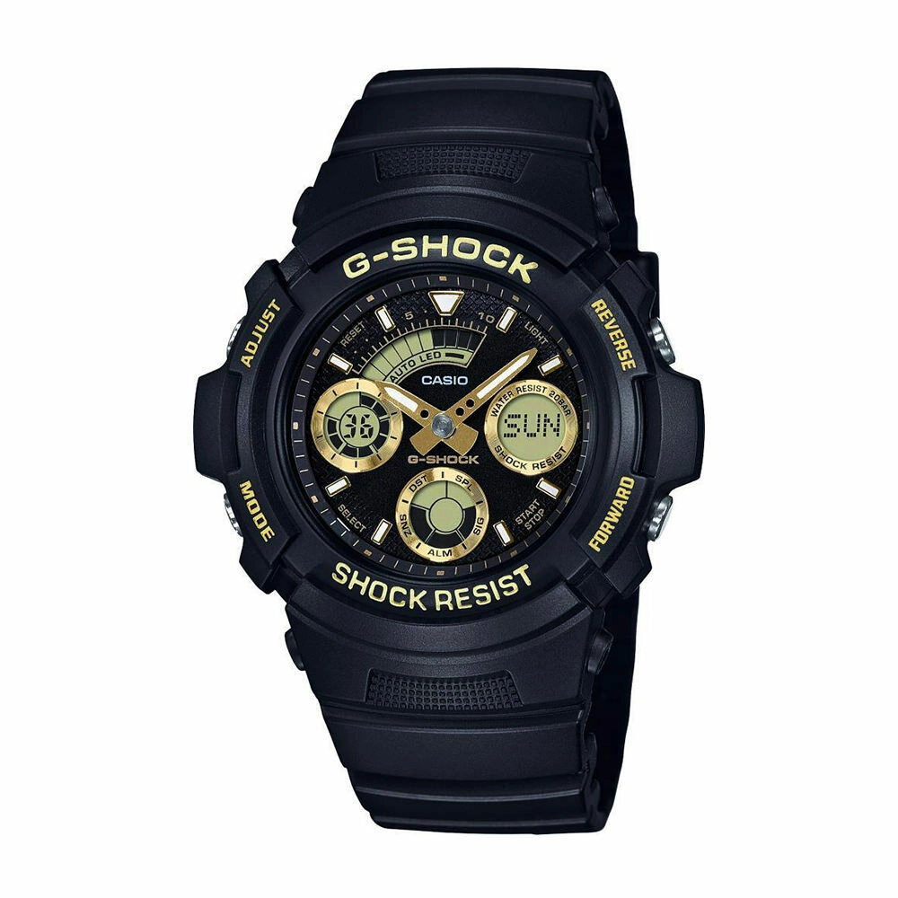 AW-591GBX-1A9DR_Casio – Men – Black – 52mm – QuartzBlack