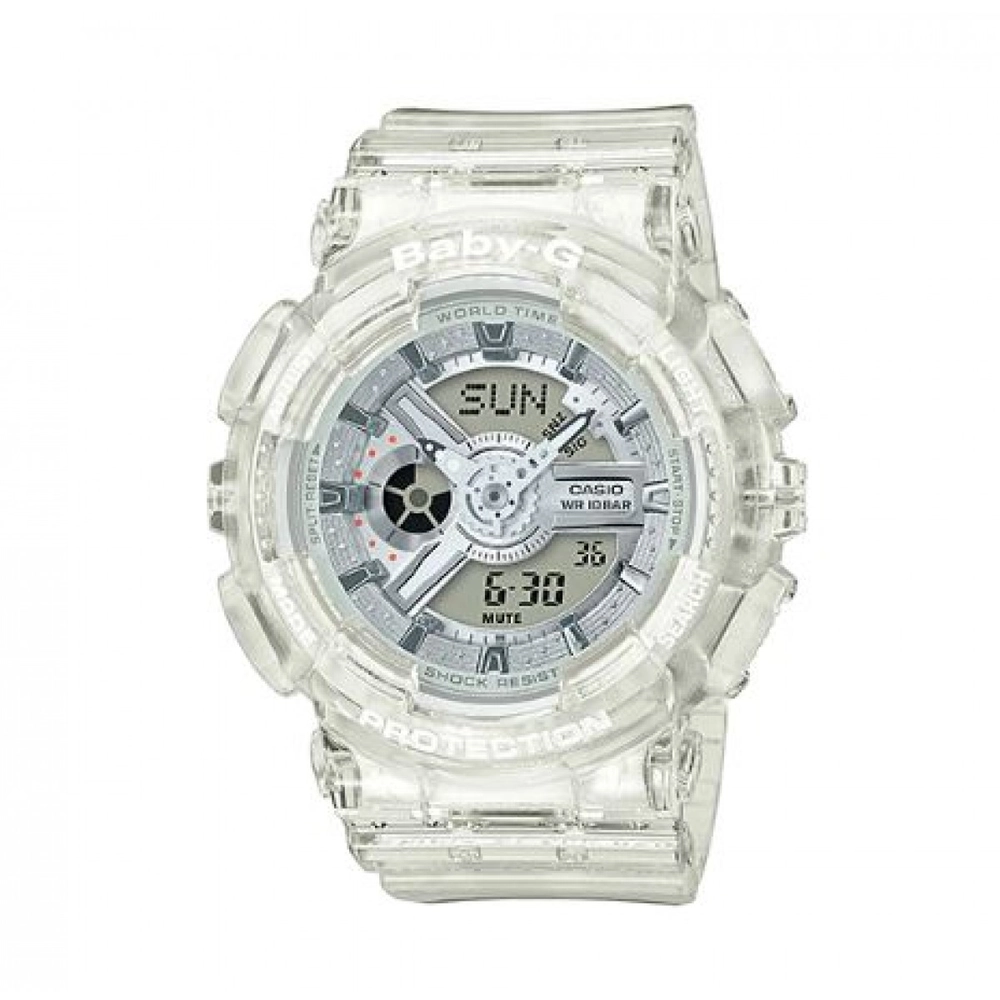 BA-110CR-7ADR_Casio – Men – White – 43.4MM – QuartzWhite