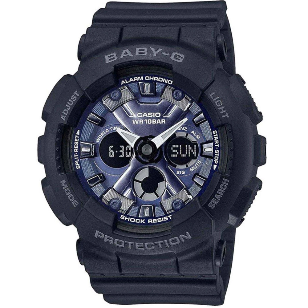 BA-130-1A2DR_Casio – Men – Black – 43.4MM – QuartzBlack