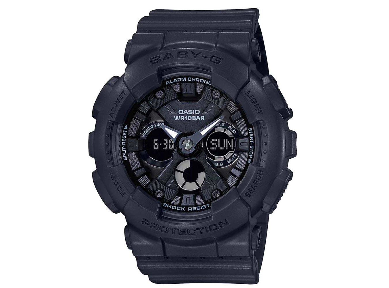 BA-130-1ADR_Casio – Men – Black – 43.4MM – QuartzBlack