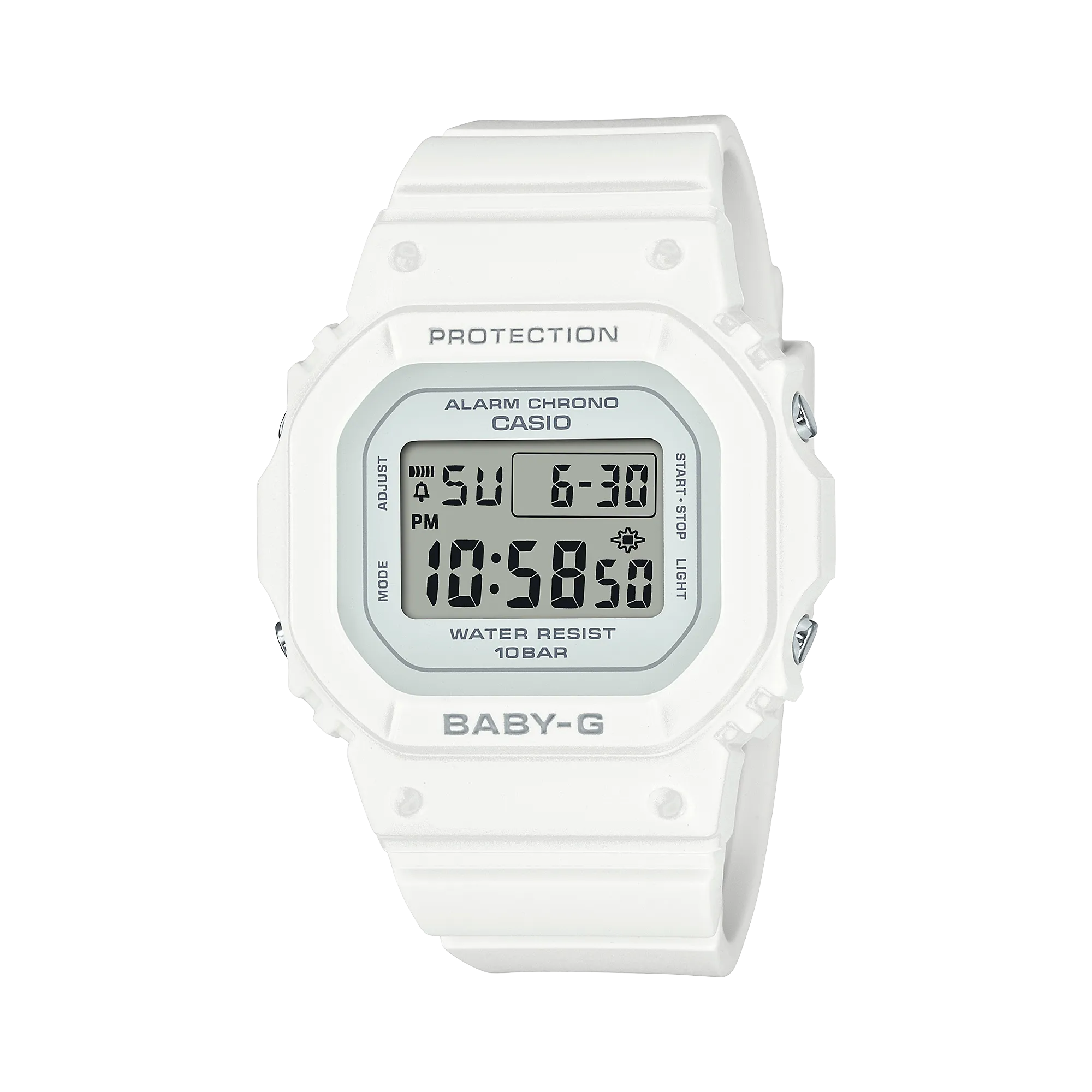 BGD-565-7DR_Casio – Men – White – 40MM – QuartzWhite