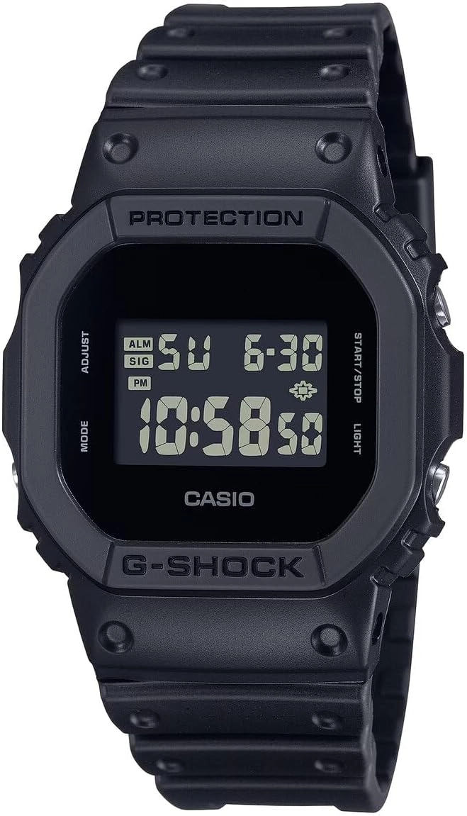 DW-5600UBB-1DR_Casio – MEN – BLACK – 42.8MM – QuartzBLACK