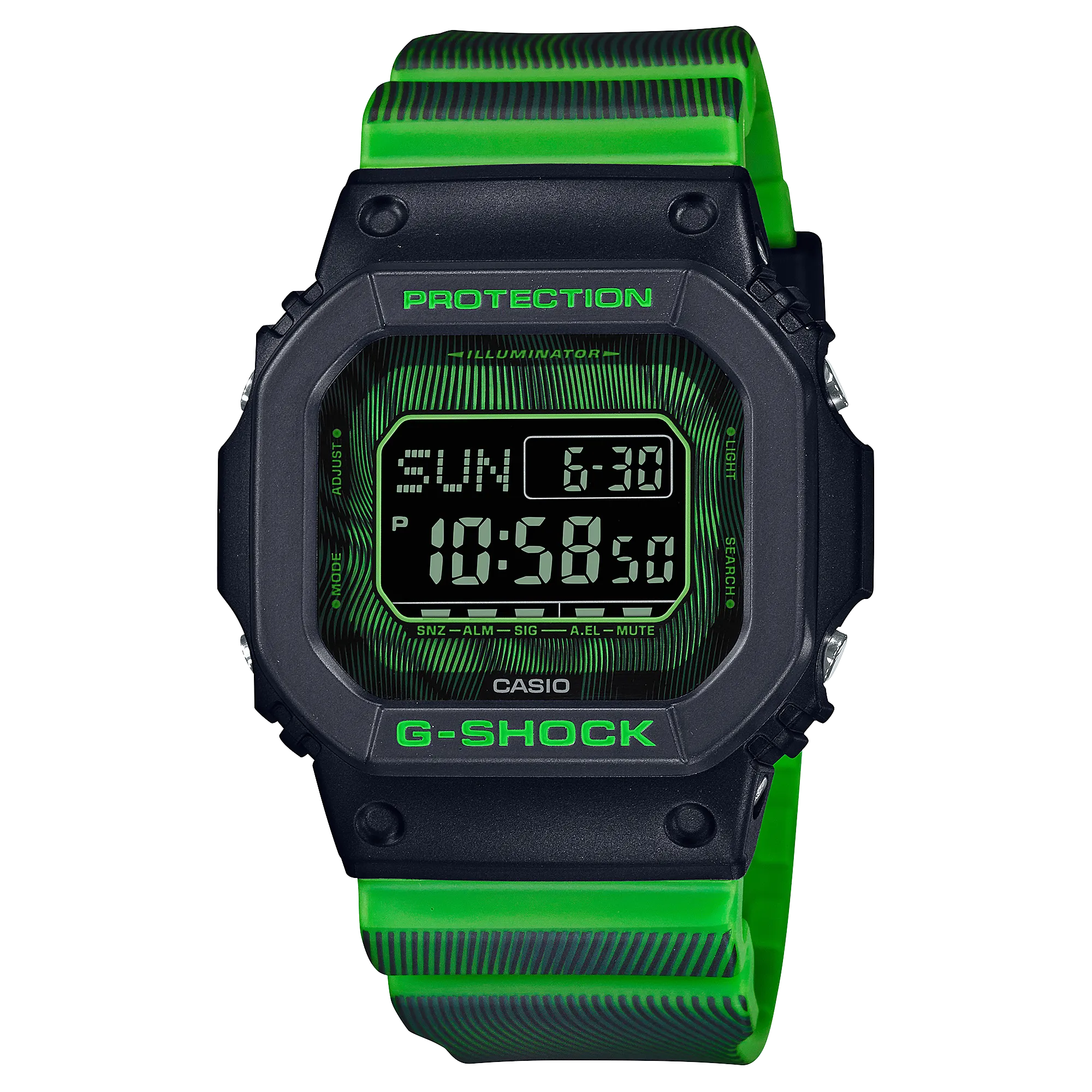 DW-D5600TD-3DR_Casio – Men – GREEN – 50MM – QuartzGREEN