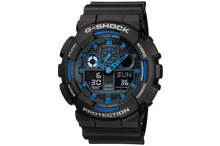 GA-100-1A2DR_Casio – Men – Black – 51.2MM – QuartzBlack