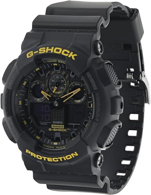 GA-100CY-1ADR_Casio – MEN – BLACK – 51.2MM – QuartzBLACK