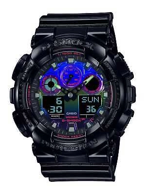 GA-100RGB-1ADR_Casio – MEN – BLACK – 51.2MM – QuartzBLACK