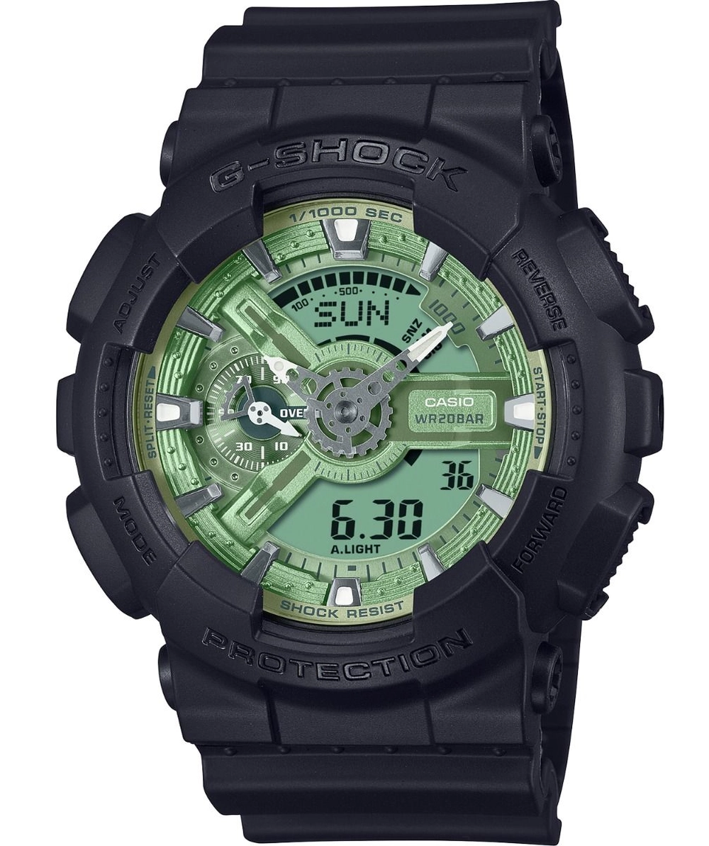 GA-110CD-1A3DR_Casio – MEN – BLACK – 51.2MM – QuartzBLACK