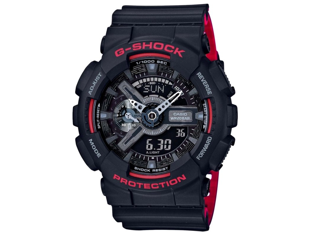 GA-110HR-1ADR_Casio – Men – Black – 51.2MM – QuartzBlack