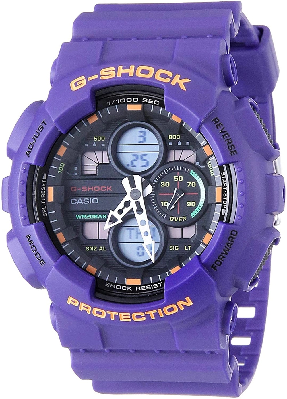GA-140-6ADR_Casio – Men – Purple –  55MM – QuartzPurple