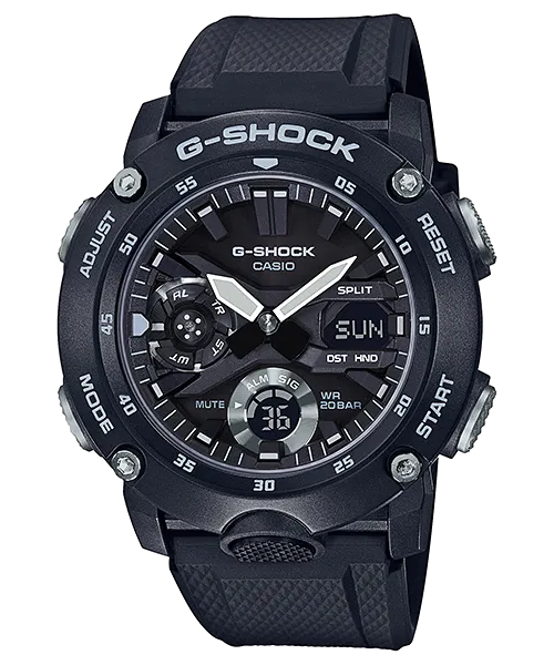 GA-140GB-1A1DR_Casio – Men – Black – 45MM – QuartzBlack