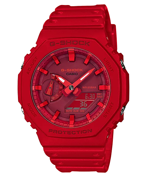 GA-2100-4ADR_Casio – MEN – RED – 45.4MM – QuartzRED