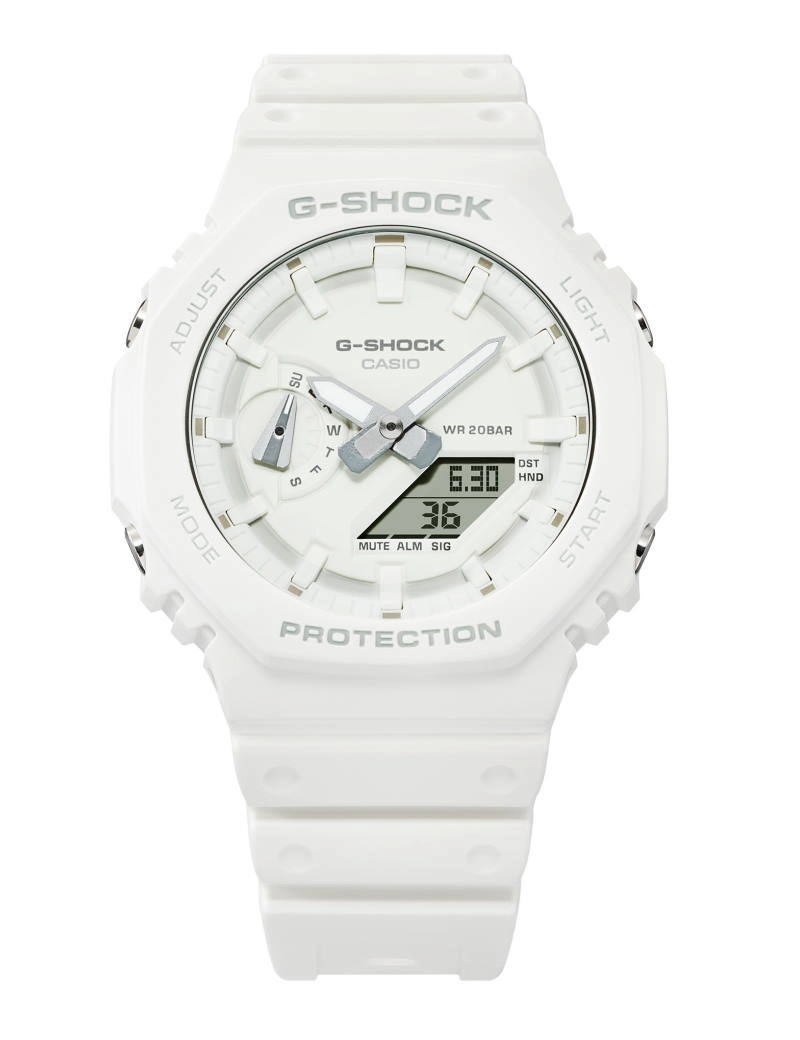 GA-2100-7A7DR_Casio – MEN – WHITE – 45.4MM – QuartzWHITE