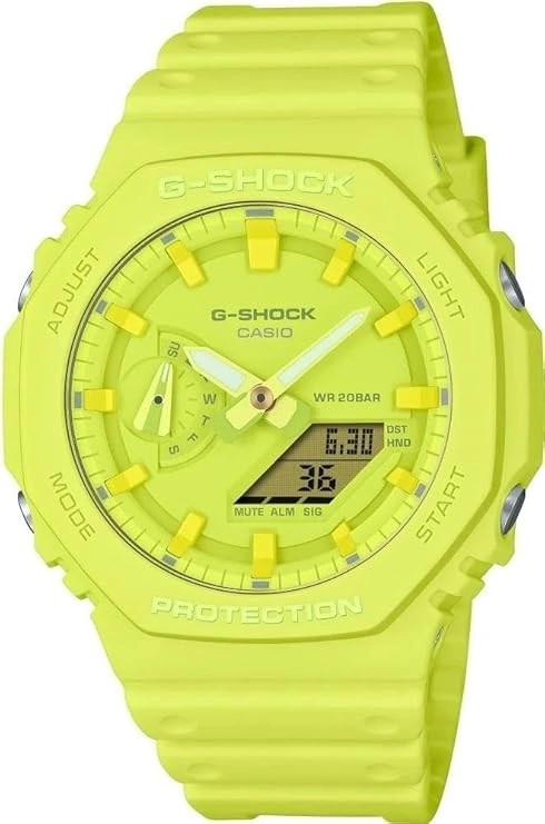 GA-2100-9A9DR_Casio – MEN – YELLOW – 45.4MM – QuartzYELLOW