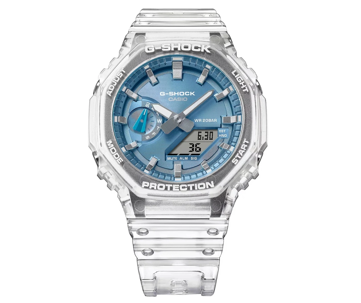 GA-2100BM-7A2DR_Casio – MEN – CLEAR – 45.4MM – QuartzCLEAR