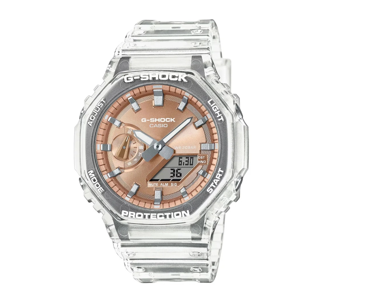 GA-2100BM-7A5DR_Casio – MEN – CLEAR – 45.4MM – QuartzCLEAR