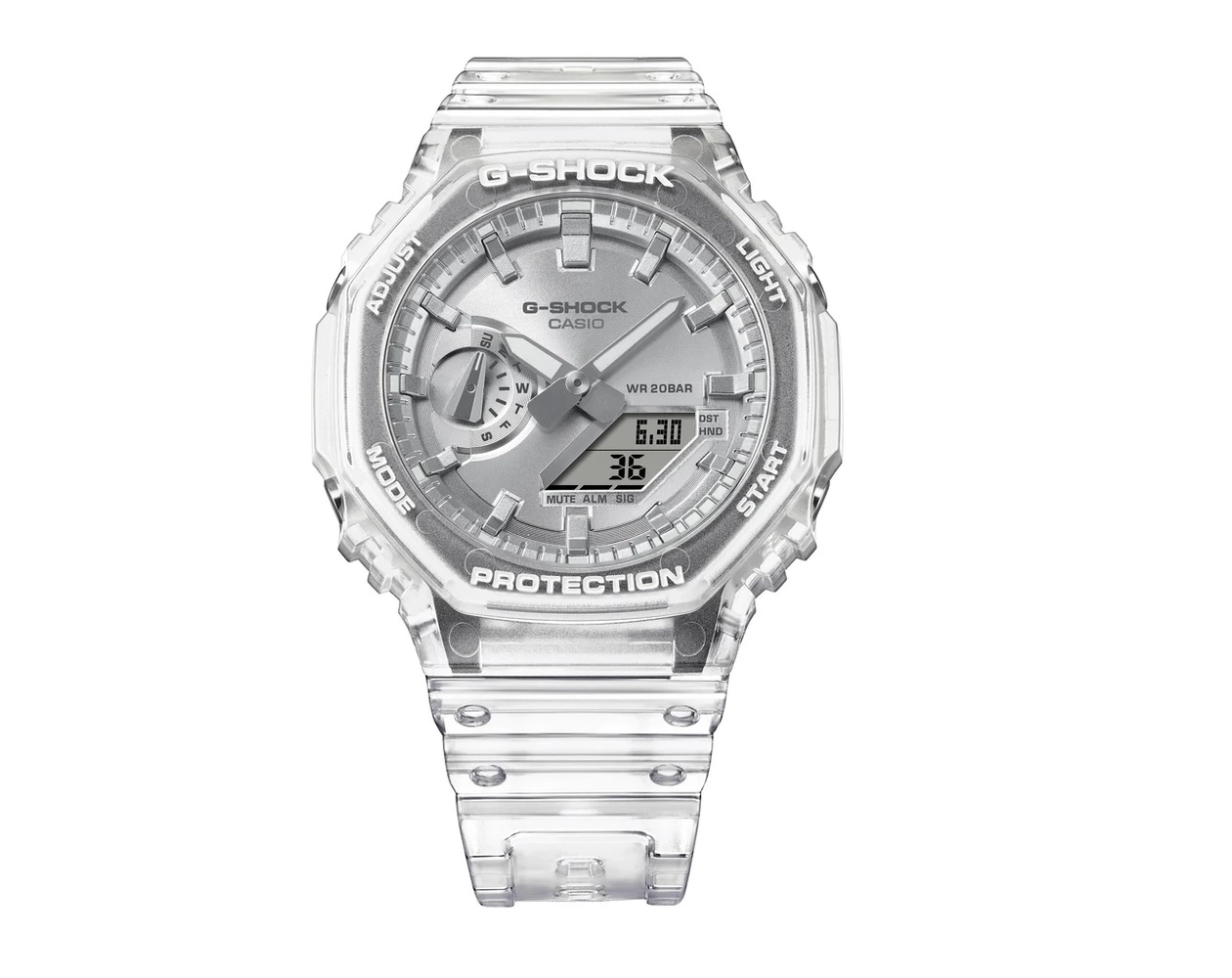 GA-2100BM-7A8DR_Casio – MEN – CLEAR – 45.4MM – QuartzCLEAR