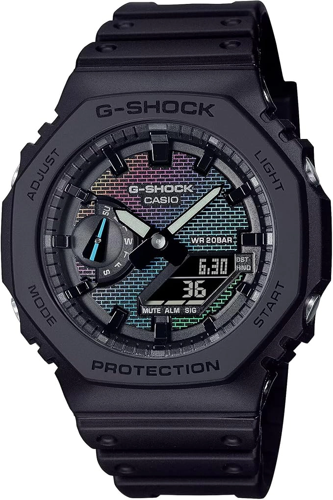 GA-2100RW-1ADR_Casio – MEN – BLACK – 45.4MM – QuartzBLACK