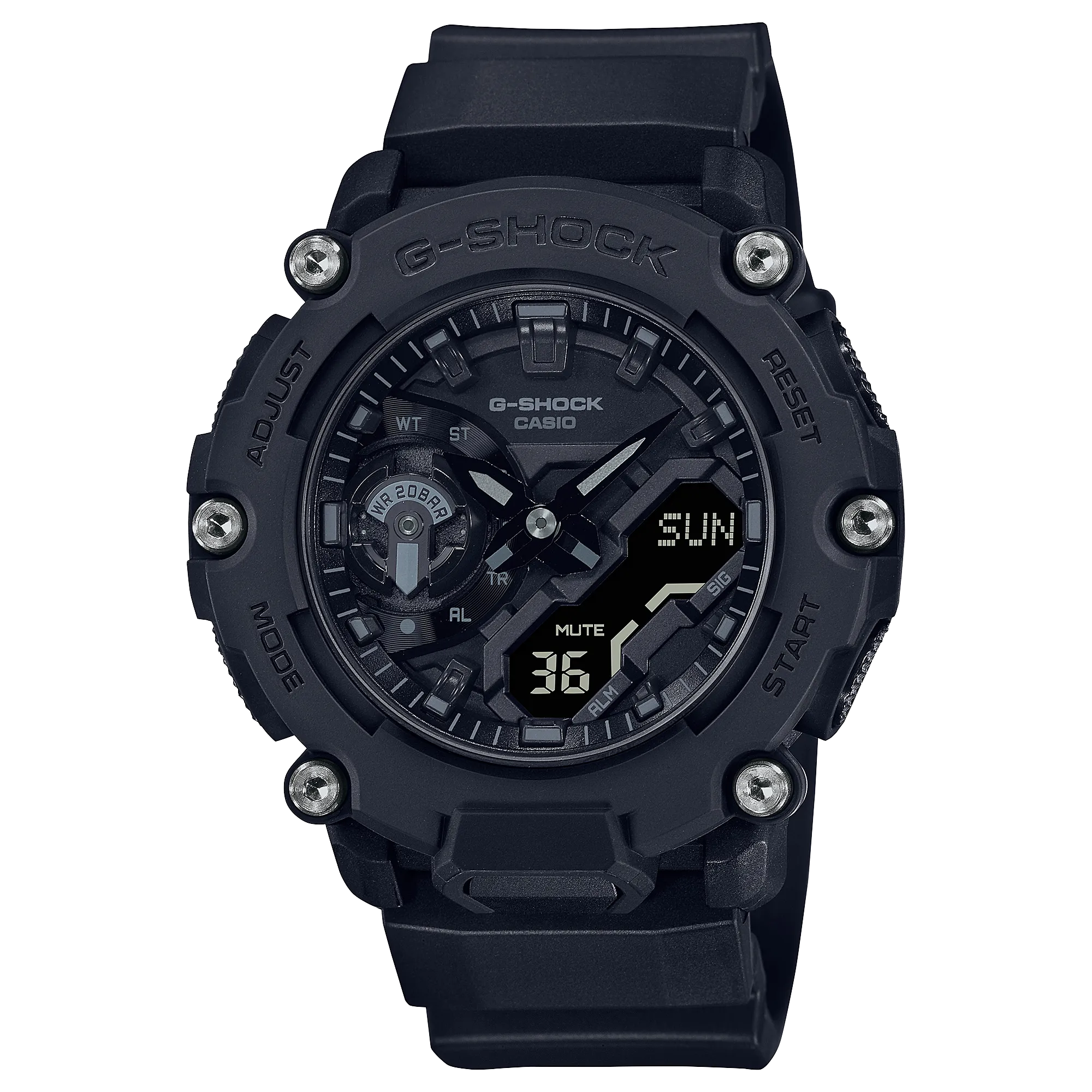 GA-2200BB-1ADR_Casio – Men – Black – 47.1 – QuartzBlack