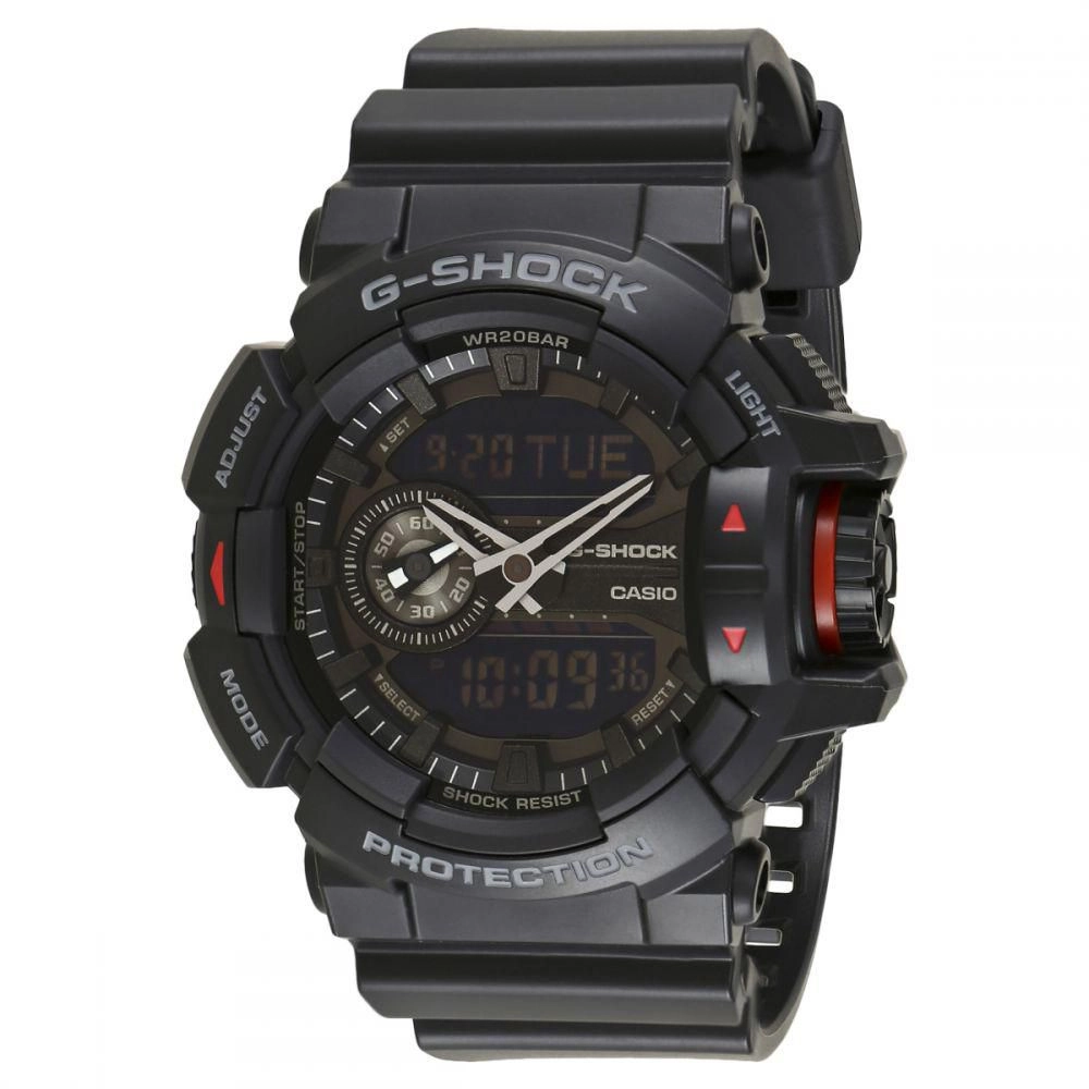 GA-400-1BDR_Casio – Men – Black – 51.9 – QuartzBlack