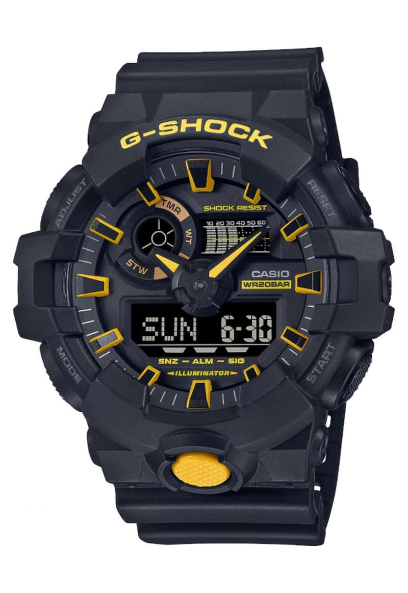 GA-700CY-1ADR_Casio – MEN – BLACK – 53.4MM – QuartzBLACK