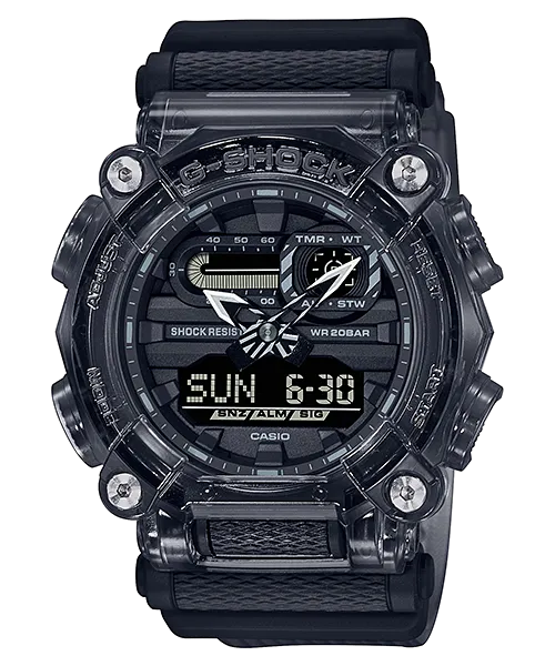 GA-900SKE-8ADR_Casio – Men – Black – 49.5MM – QuartzBlack