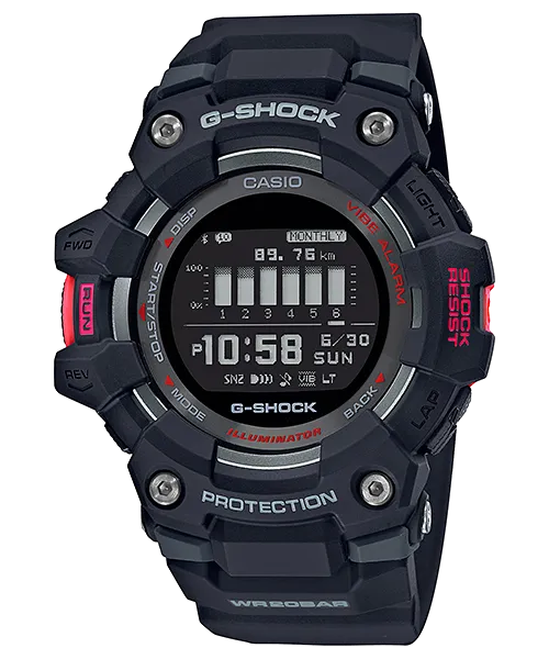 GBD-100-1DR_Casio – Men – Black – 49MM – QuartzBlack