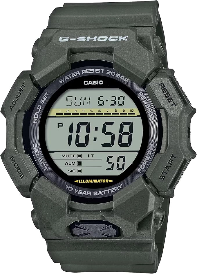 GD-010-3DR_Casio – MEN – GREEN – 54.9MM – QuartzGREEN