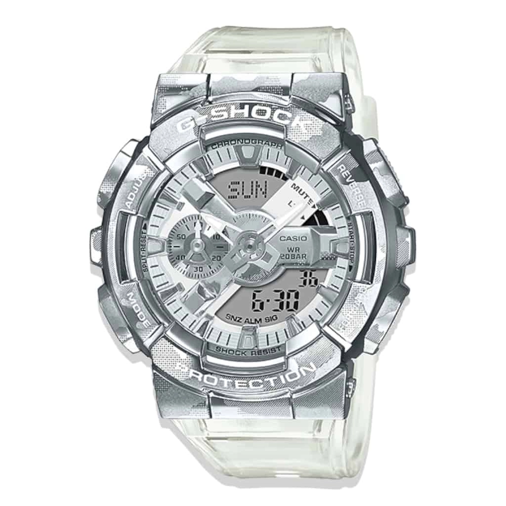 GM-110SCM-1ADR_Casio – Men – Clear – 48.8MM – QuartzClear