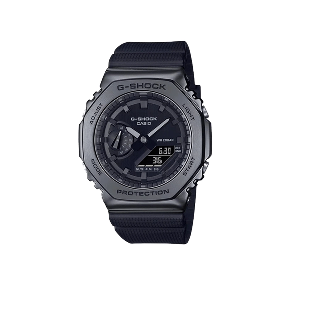 GM-2100BB-1ADR_Casio – MEN – BLACK – 44.4MM – QuartzBLACK