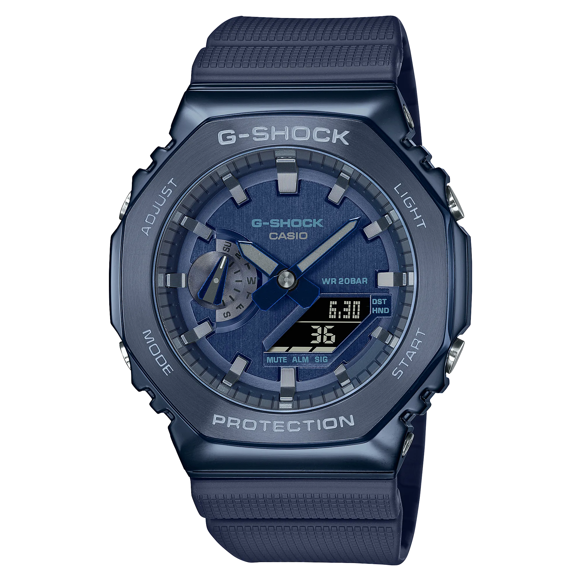 GM-2100N-2ADR_Casio – MEN – Blue – 44.4MM – QuartzBlue