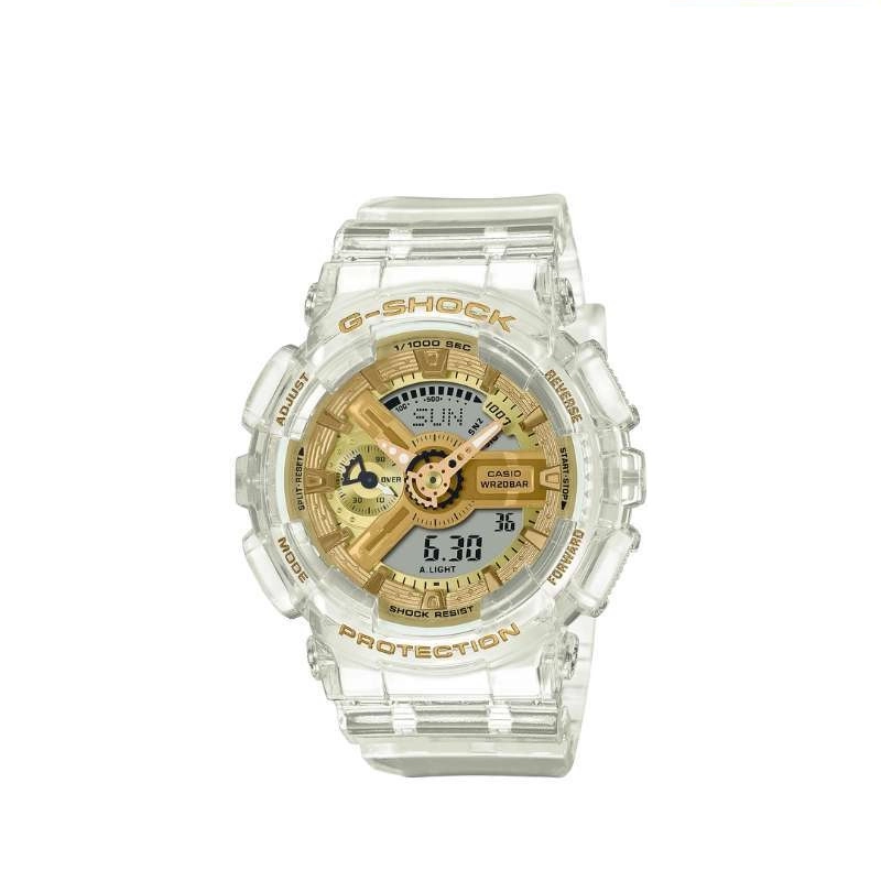 GMA-S110SG-7ADR_Casio – MEN – WHITE-TRANSPARENT – 49MM – QuartzWHITE TRANSPARENT